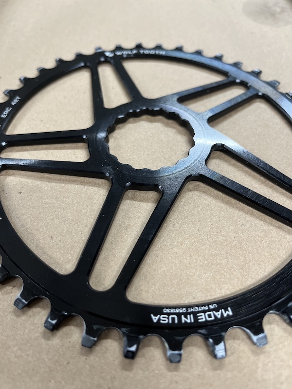 Wolftooth Oval Chainring 42T Cinch Drop Stop B For Sale