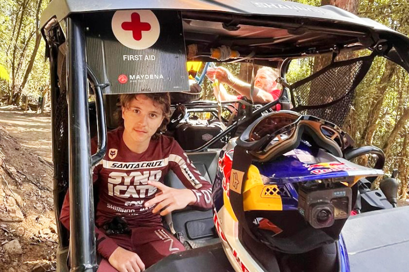 Jackson Goldstone After Hardline Crash - 'I've Most Likely Torn My MCL' - Vimarsana News