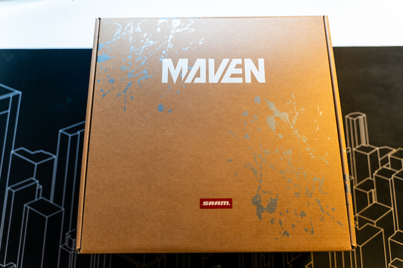 Kit Freins à Disque SRAM MAVEN Ultimate Stealth Expert – Jeu Avant/arrière, Couleur Teal, Neuf