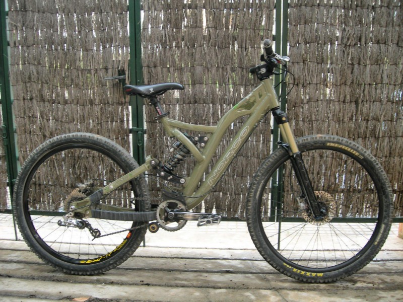 Norco shore with manitou black. look good? xD