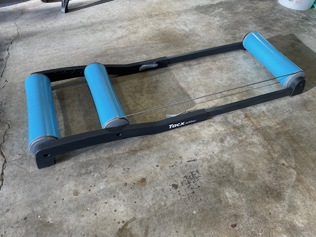 thumbnail image 2 of Garmin Tacx Antares Indoor Bike Rollers – 62 Cm Wide, Fits 26” To 29” Wheels, Foldable, No Power Required 2 of 9