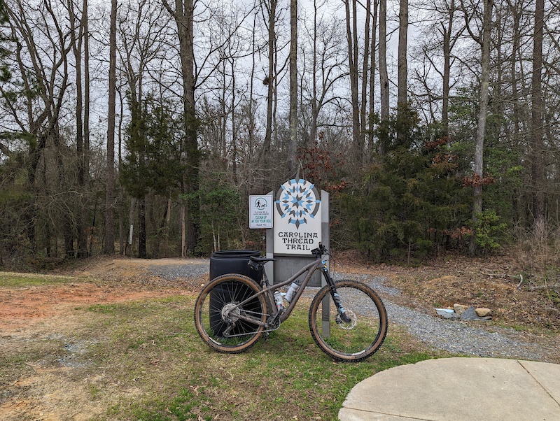 Carolina Thread Trail Mountain Biking Trail - Waxhaw, NC