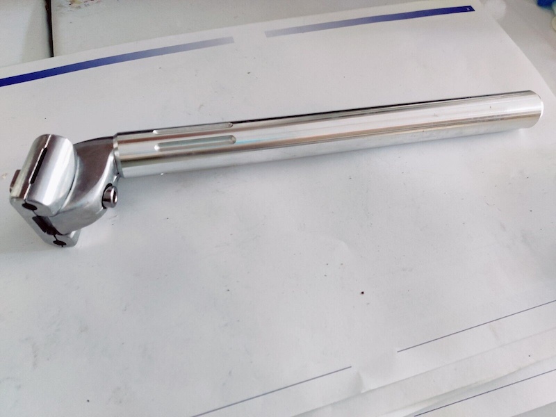 Tige de selle Kalloy | ø 25.8 mm | Longueur 300 mm | Aluminium | Argent