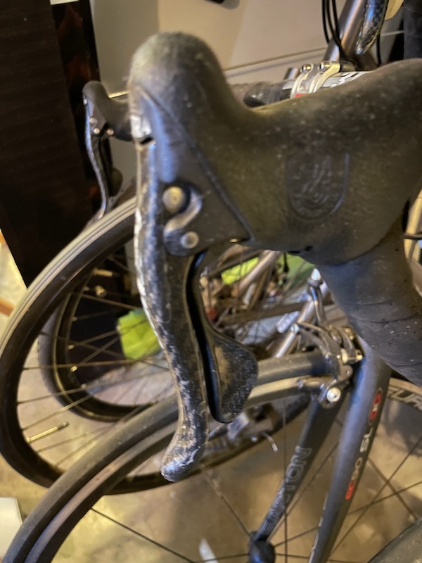 Essieu Avant Creux Campagnolo RECORD – Vintage – Pour Vélo Course – Italie