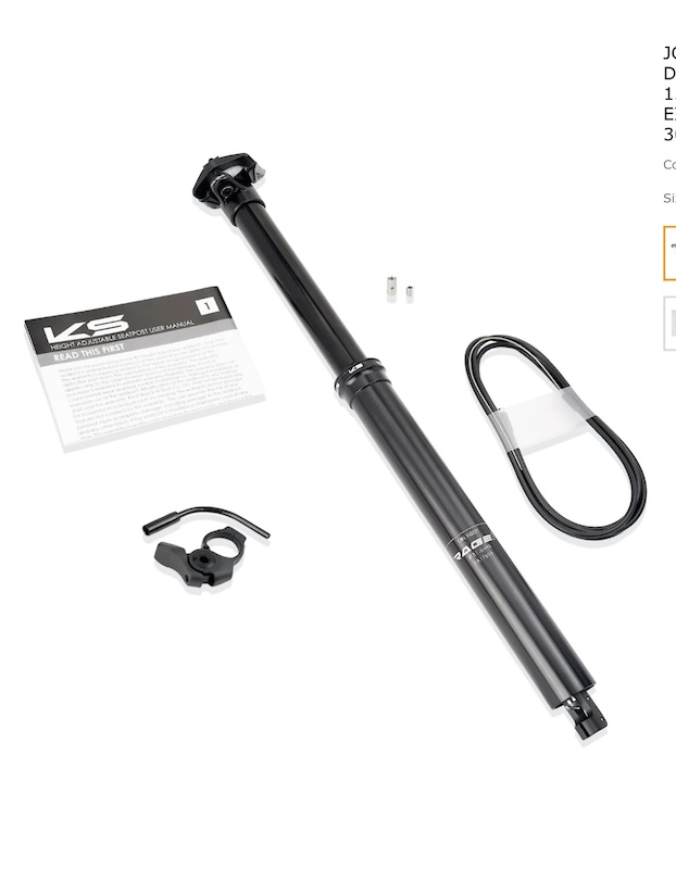 2024 KS Rage-I 150mm 31.6 New with remote. For Sale