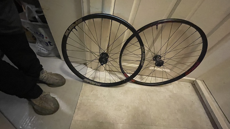 2019 SPANK OOZY BOOST WHEELSET (MULLET) For Sale