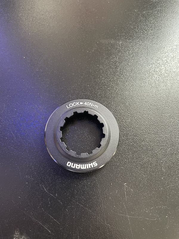 2Pcs Shimano Centerlock Disc Brake Rotor Lock Ring For Sale