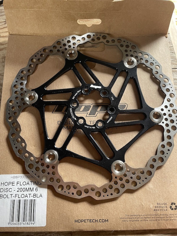 Hope Floating 6-bolt rotors 200/180 For Sale