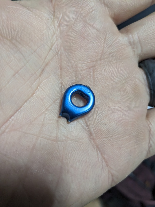 Broken Xfusion compression dial