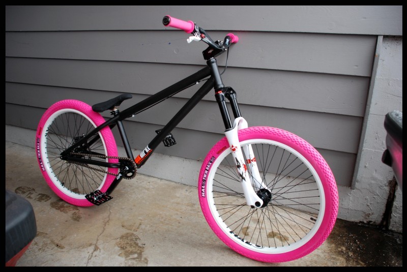 Crazy Pink Bike