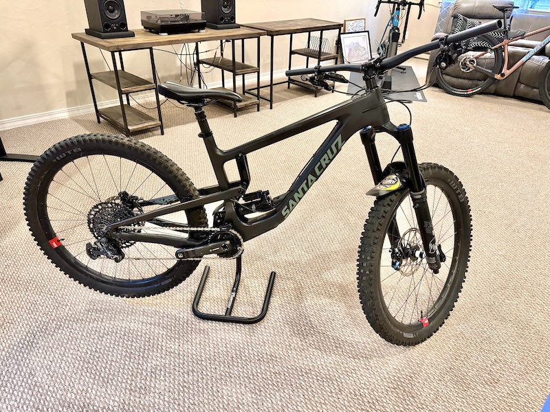 2019 Santa Cruz Nomad 4 CC 27.5 M Blk RSV Fox 38 Free Ship For Sale