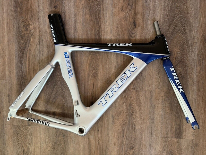 Trek team usps time trial tt carbon bike frameset 57 for sale