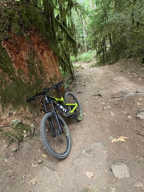 First ride in Squamish