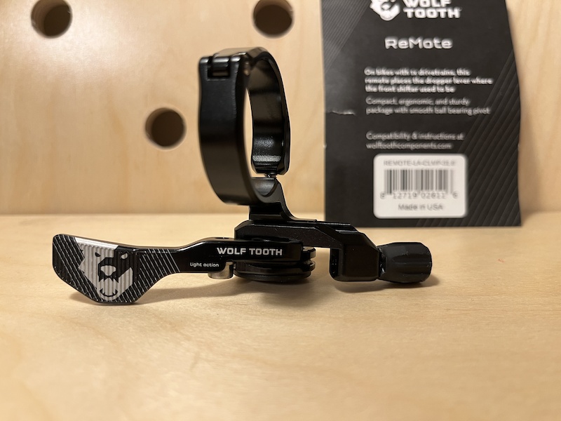 2021 Wolf Tooth ReMote Dropper Lever - Drop Bar - 31.8 For Sale