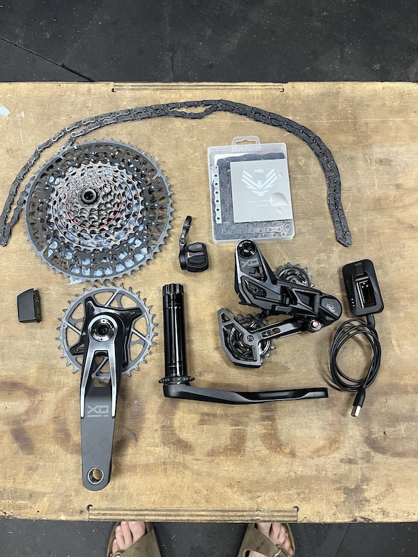 2024 Sram Xo Eagle Transmission W 170mm Cranks 2 Chains For Sale