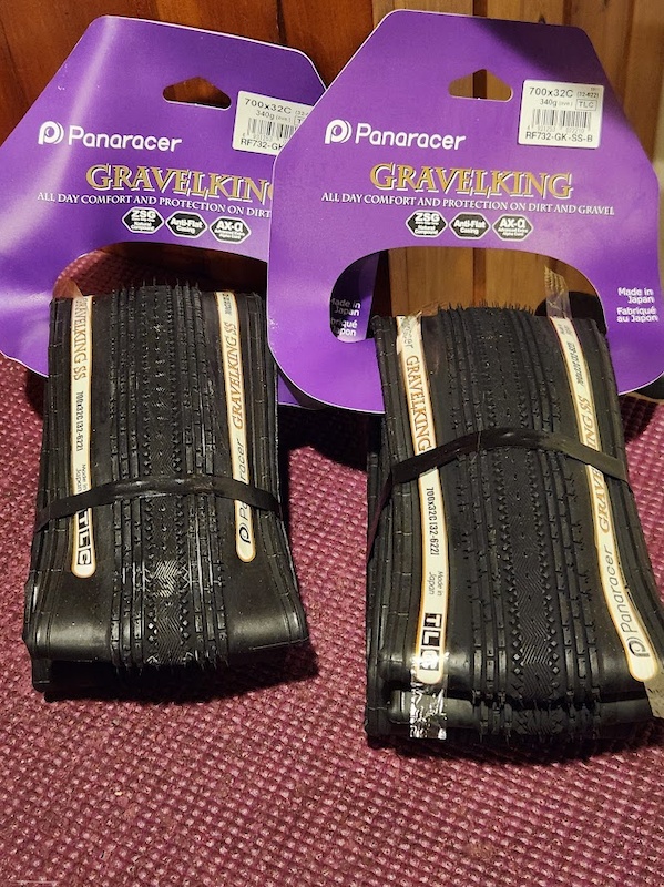 2024 2 Panaracer Gravelking SS tires 700x32 - New For Sale