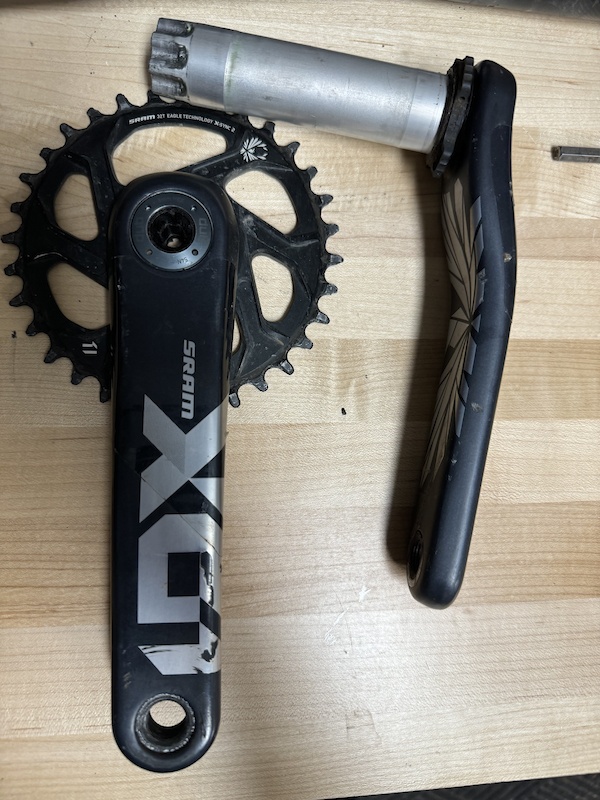 Sram X01 Eagle Carbon Crankset 170mm 32t Dub For Sale