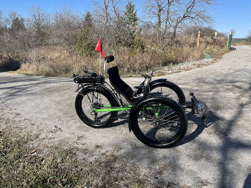 2020 Trident Mountain Recumbent Trike E-bike For Sale