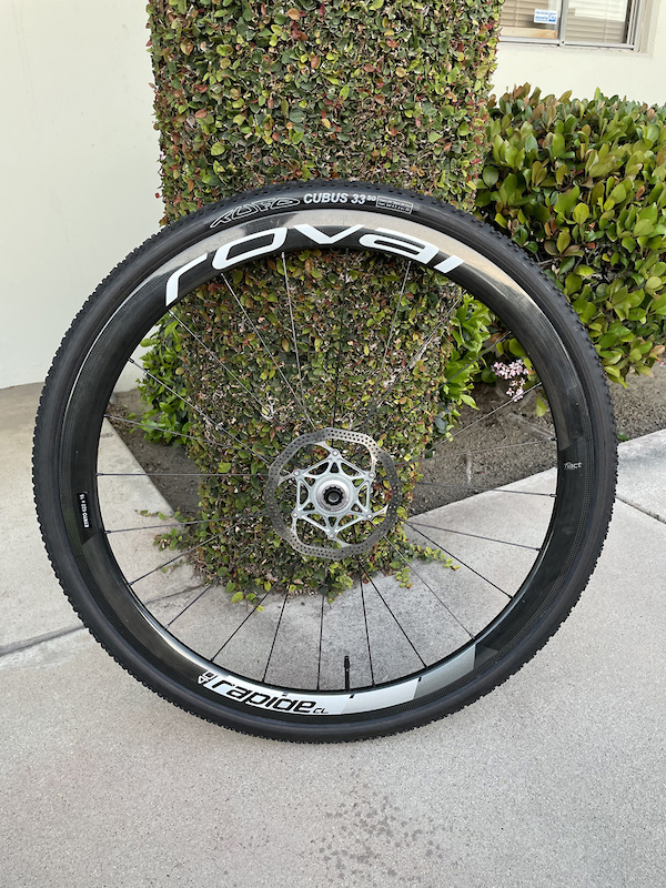 ROVAL Rapide CL40 Carbon wheelset with tires For Sale
