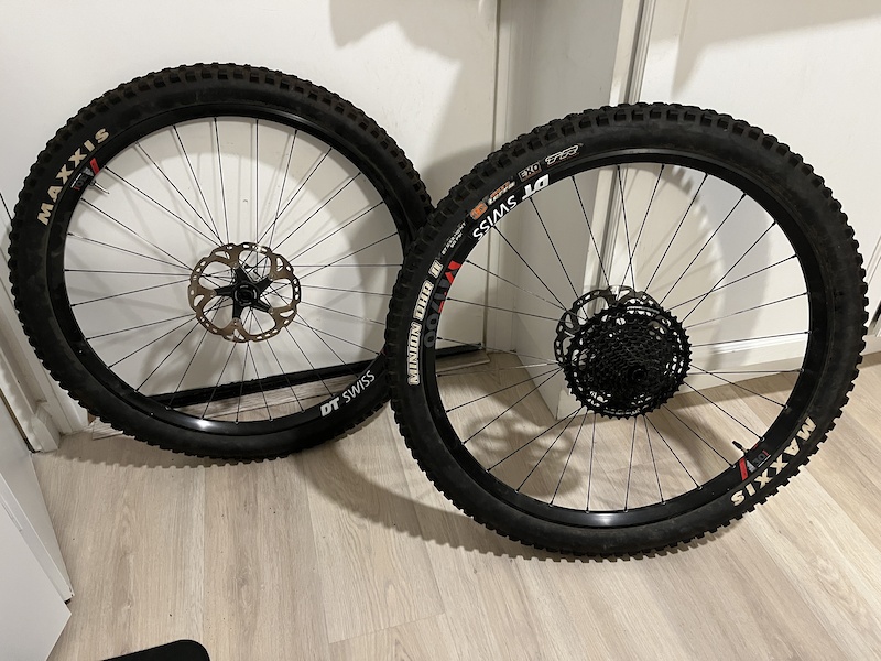 DT Swiss M1700 27.5 Star Ratchet + 2 Sets New Tires For Sale