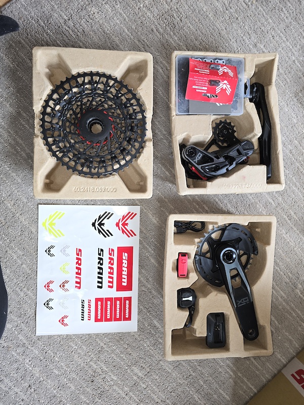 2023 Sram XO Transmission complete drivetrain For Sale