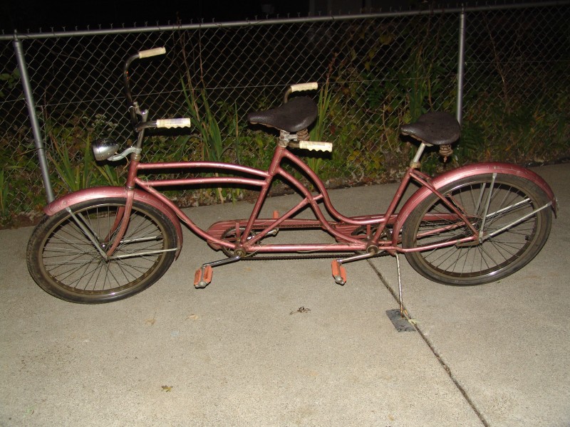 What do you recommend me using to clean all the rust of this Vintage Schwinn Tandem?