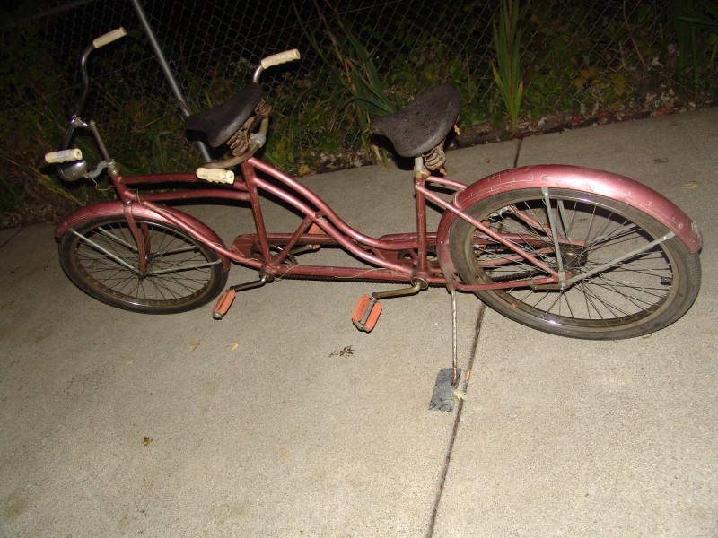 Hope somebody could help me out with the date and year this Schwinn Tandem was made.