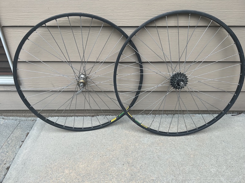 Lot 3 Jantes Tubulaires 700c Anodisées - Mavic Campagnolo Wolber - Vélo Course Vintage