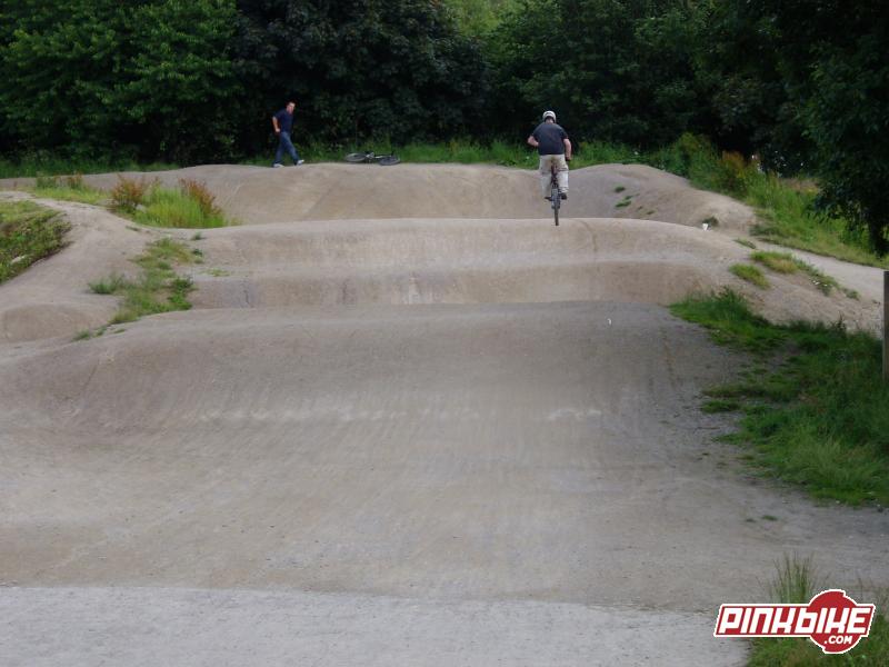 Me at Yeadon BMX track in Leeds, United Kingdom photo by andywarden