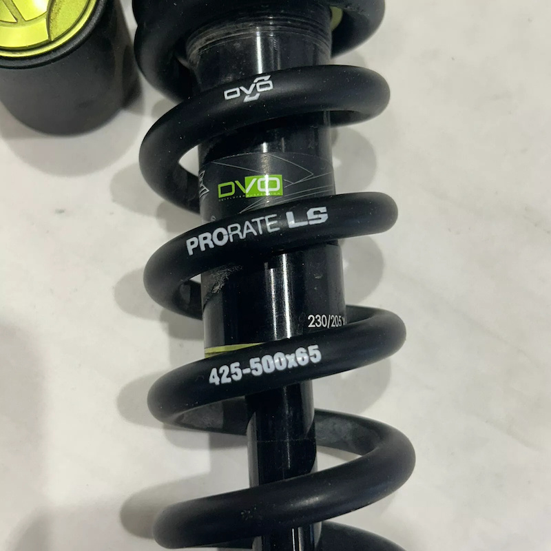 2022 DVO Jade X Coil Shock 205/65 425-500 Prorate LS Spring For Sale