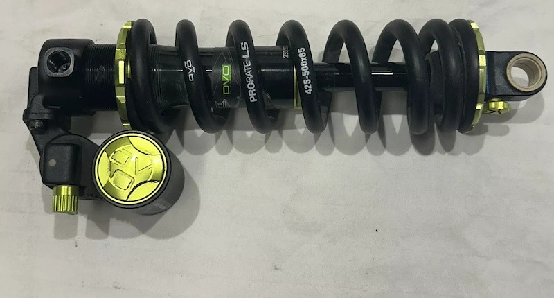 2022 DVO Jade X Coil Shock 205/65 425-500 Prorate LS Spring For Sale