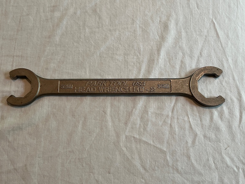 パークツール HW-2 36mm/32mm Used Park Tool HW-2 Professional Headset Wrench For Sale