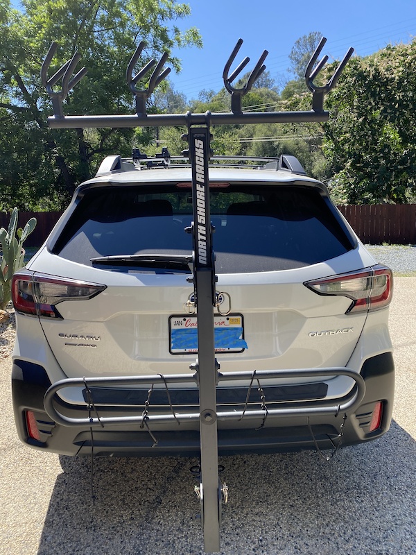 2023 North Shore NSR 4 bike rack, like new For Sale