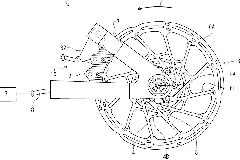 Shimano Files Patent for a Direct-Mount 6-Piston Brake Caliper – Pinkbike