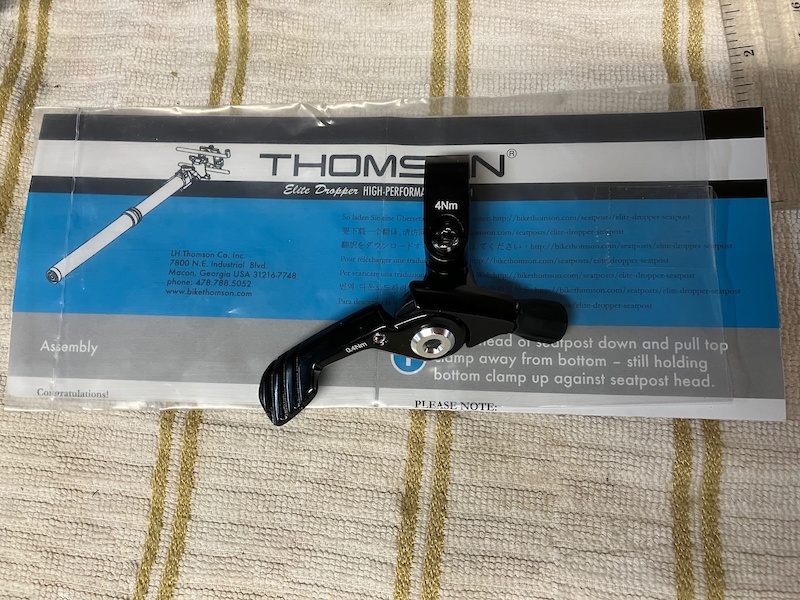 Thomson Remote Dropper Lever 40 shipped For Sale