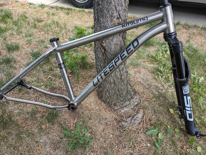 Litespeed Kitsuma Ti 29er frame and SID fork For Sale