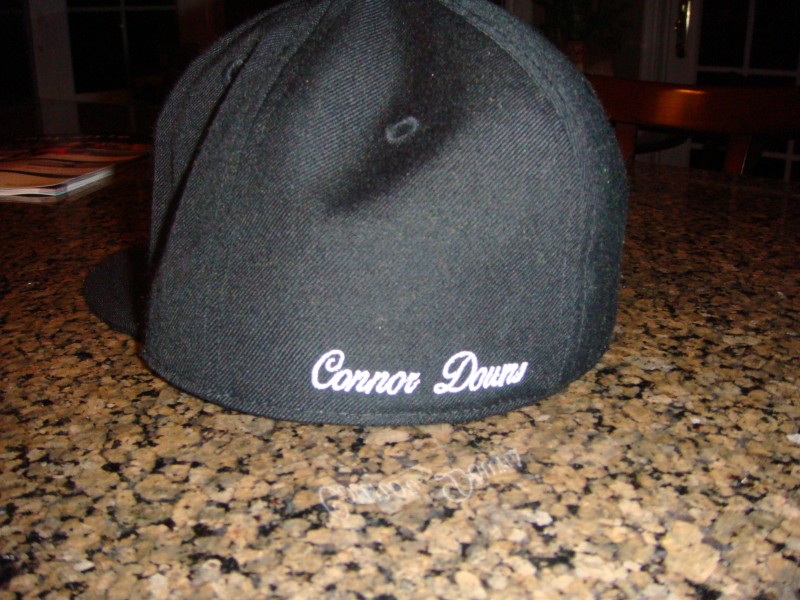 back of the hat