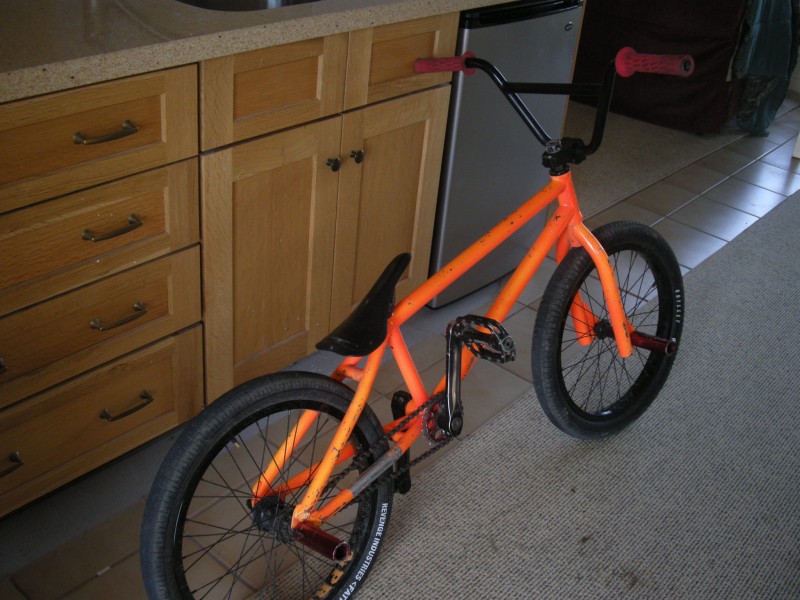 my bmx-solid AA frame 100 percent custom(dont comment seat)