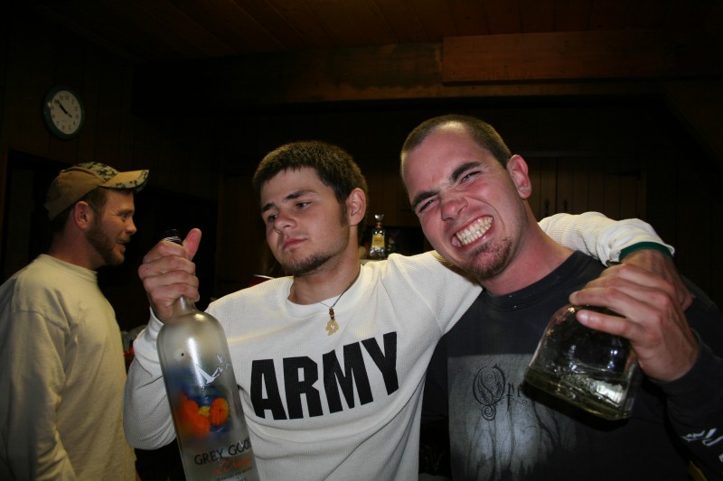 Charlie Mix &amp; Yours Truly. Mixing Grey Goose and Patron