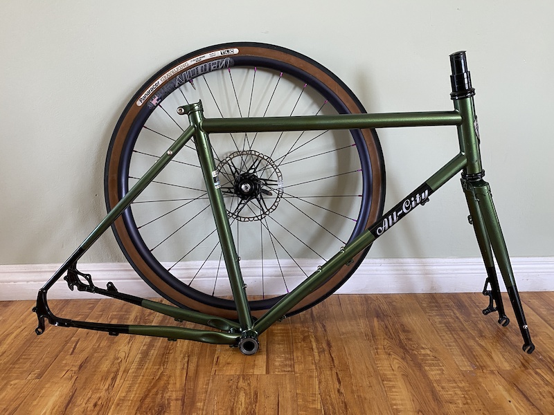 All City Macho Man 49cm 650B Frame Set with Extras For Sale