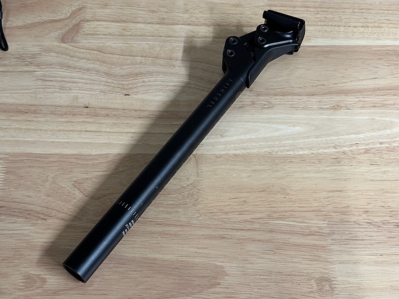 Redshift shockstop pro race seatpost 350mm for sale