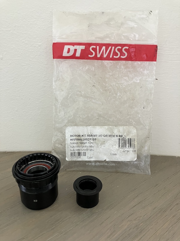 2023 DT Swiss SRAM XD Ratchet Freehub + 12mm End cap For Sale