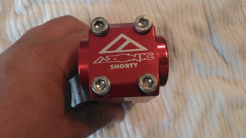 Old School Azonic Shorty- red anno! For Sale