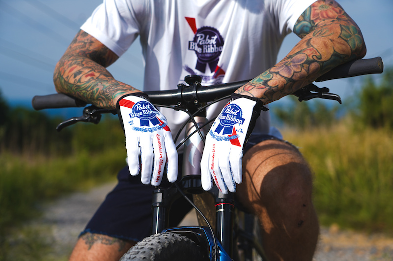 Handup Gloves Announces 4th Pabst Blue Ribbon Collaboration - Pinkbike