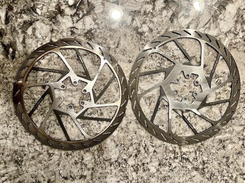 2024 SRAM RS2 rotors 220 / 200 used once For Sale