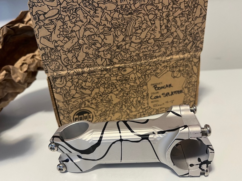 2023 Wilde X Paul Zebra Splatter Ano 100mm Stem For Sale