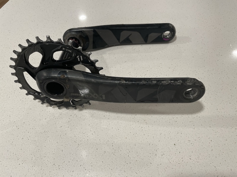 Sram XX1 GXP Cranks 170mm and 30t chainring For Sale