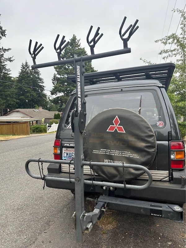Northshore 4 Bike MTB Shuttle RACK For Sale