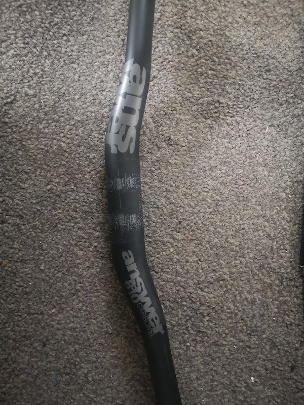 Answer pro taper carbon handlebars details on photos For Sale