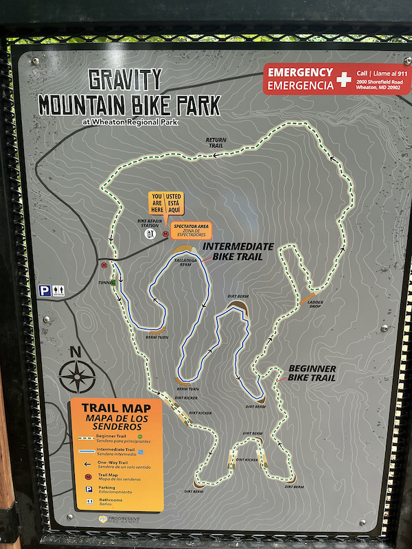 Green Trail Mountain Biking Trail - Aspen Hill, Maryland